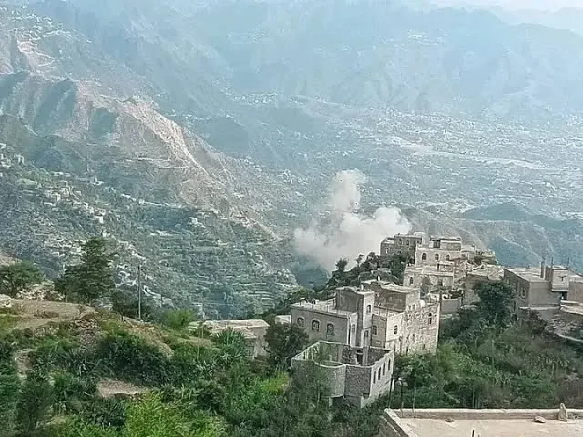 مناشدة عاجلة لإنقاذ جرحى قصف حوثي في جبل صبر بتعز